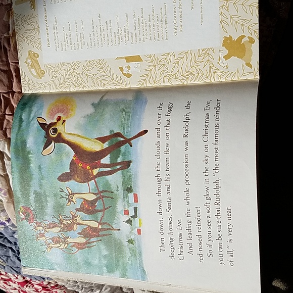 Rudolph the Red-Nosed Reindeer Little Golden Book - Picture 5 of 6